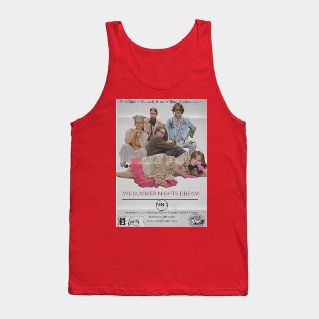 Midsummer Night's Dream Club Tank Top by Chesterton Stage Productions